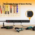 thumbnail image 3 of 8 Outlet Power Strip, Wall Mountable Heavy Duty Power Strip, 1200J Surge Protector, 3 of 8
