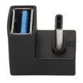 thumbnail image 2 of FOR USB 3.0 A Female to USB 3.1 C Male 10Gbps U Shape 180 Degree Angled Data Cable Connector for Tablet Mobile Phone, 2 of 2