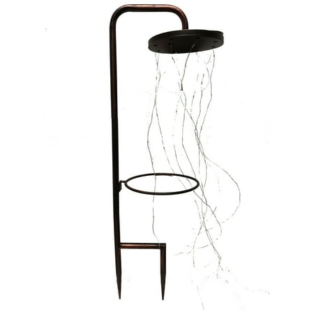 

Fuieoe House Warming Gifts New Home Star-Shower Garden Art Light Decoration Garden Stake Lights Waterfall-Lamp Decor