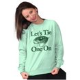 thumbnail image 3 of Funny Fishing Anglerfishing Bait Hook Sweatshirt for Men or Women Brisco Brands 2X, 3 of 6