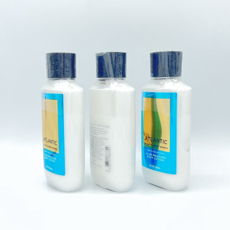 Bath & Body Works Atlantic Men's Body Lotion Care Kit, 8oz 3-Piece