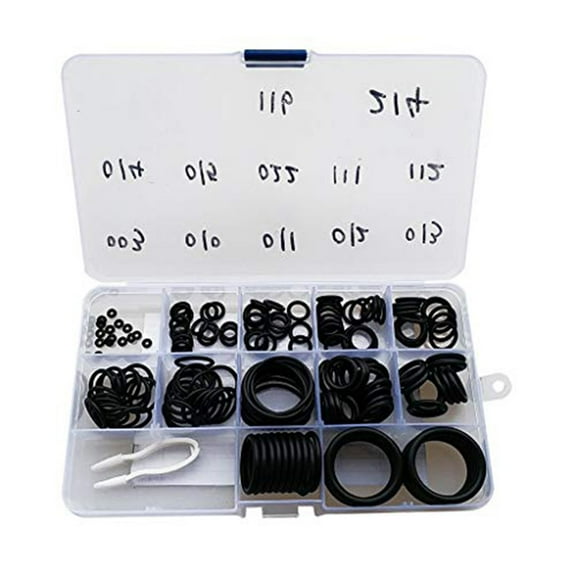 170Pcs Scuba Diving Rubber Seal Tank Valve Hose Regulator Replacements-Durable Sealing O-Rings Diving Repair Kit