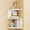 White2, variant on Meitianfacai 5-Tier Bathroom Corner Shelf with Wheels, 43.5x14.17in Shower Organizer with Drainage Holes, Space-Saving Storage Rack for Toiletries(Black)
