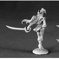 thumbnail image 2 of Lauren Silversail Female Elf Pirate Miniature 25mm Heroic Scale Dark Heaven Legends Reaper Miniature, 2 of 4
