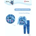 thumbnail image 5 of Disney Stitch Girls Sets Ruffle Sweatshirt and Leggings Graphic School Outfit 2-Piece Set Toddler 3Y, 5 of 10