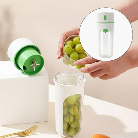 

Milexda Small Juice Cup Household Mini Juice Cup Portable Juice Machine Electric Portable USB Charging Juice Machine