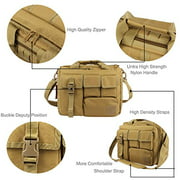 Tactical Briefcase, 15.6" Men Messenger Bag Military Briefcase for Men