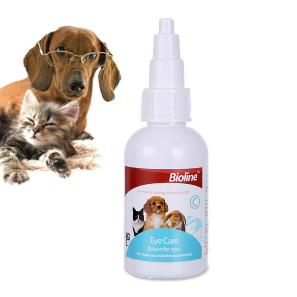 Famure CleanserPet Eye Drops Mild Sterile Cat Dog Eye Wash for Cleans