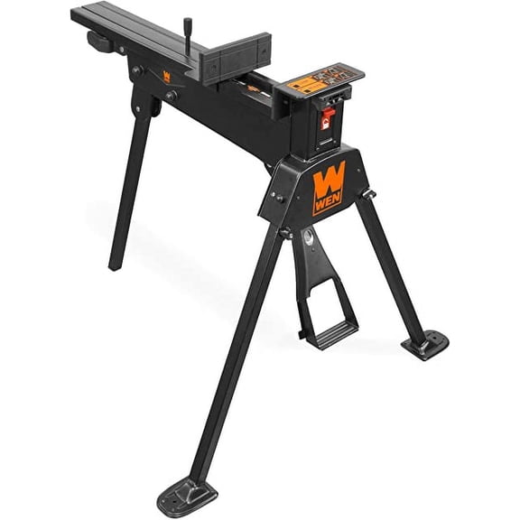 WEN 600-Pound Capacity Portable Clamping Saw Horse and Work Bench