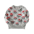 thumbnail image 4 of SILVERCELL 1-7T Toddler Boys Girls Christmas Sweaters Kids Xmas Cartoon Knitted Pullover Sweatshirts Tops, 4 of 4