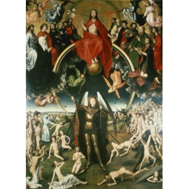 Posterazzi Sal The Last Judgement C 1480 Hans Memling C 1433 1494 Netherlandish Panel Memling Museum Bruges Print 18 X 24 In Walmart Com Walmart Com