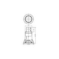 thumbnail image 4 of Electrix Essential 3" White Complete Fixture Gimbal Spot 743 LM 3000˚K CCT Warm White Light - DWL3GS9, 4 of 6