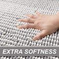 thumbnail image 5 of Awesome Home Ombre Chenille Non-Slip Bath Rug 20"Wx32"L - Grey, 5 of 5