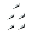 thumbnail image 2 of Transemion Car Sticker Emblem Easy Installation And Cool Style Easy To Install Zinc Alloy Accessories For Car V8 Badge Decal V8：Silver 5Set, 2 of 6