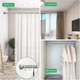 thumbnail image 2 of Soporte adhesivo para barra de cortina de ducha, soporte de montaje en pared antideslizante para barra de ducha para baño, soportes para barra sin perforaciones, 2 of 5