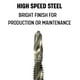 thumbnail image 3 of Broca y rosca Drill America Serie DWT HSS 1/4-20, 3 of 5