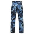 thumbnail image 5 of Rothco Color Camo Tactical BDU Pant - Sky Blue Camo, Small, 5 of 5