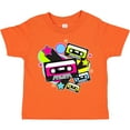 thumbnail image 3 of Inktastic The 80s Cassette Tapes Boys or Girls Toddler T-Shirt, 3 of 5