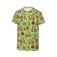 thumbnail image 3 of Fuzoiu Cute Tractor Print Boys' Casual T-Shirt,Crewneck Undershirts,Boys Athletic Shirt,Short Sleeve T-Shirts for Outdoor Play, 3 of 7