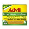 Advil Allergy and Congestion Relief Tablets - 10 Ea, 2 Pack