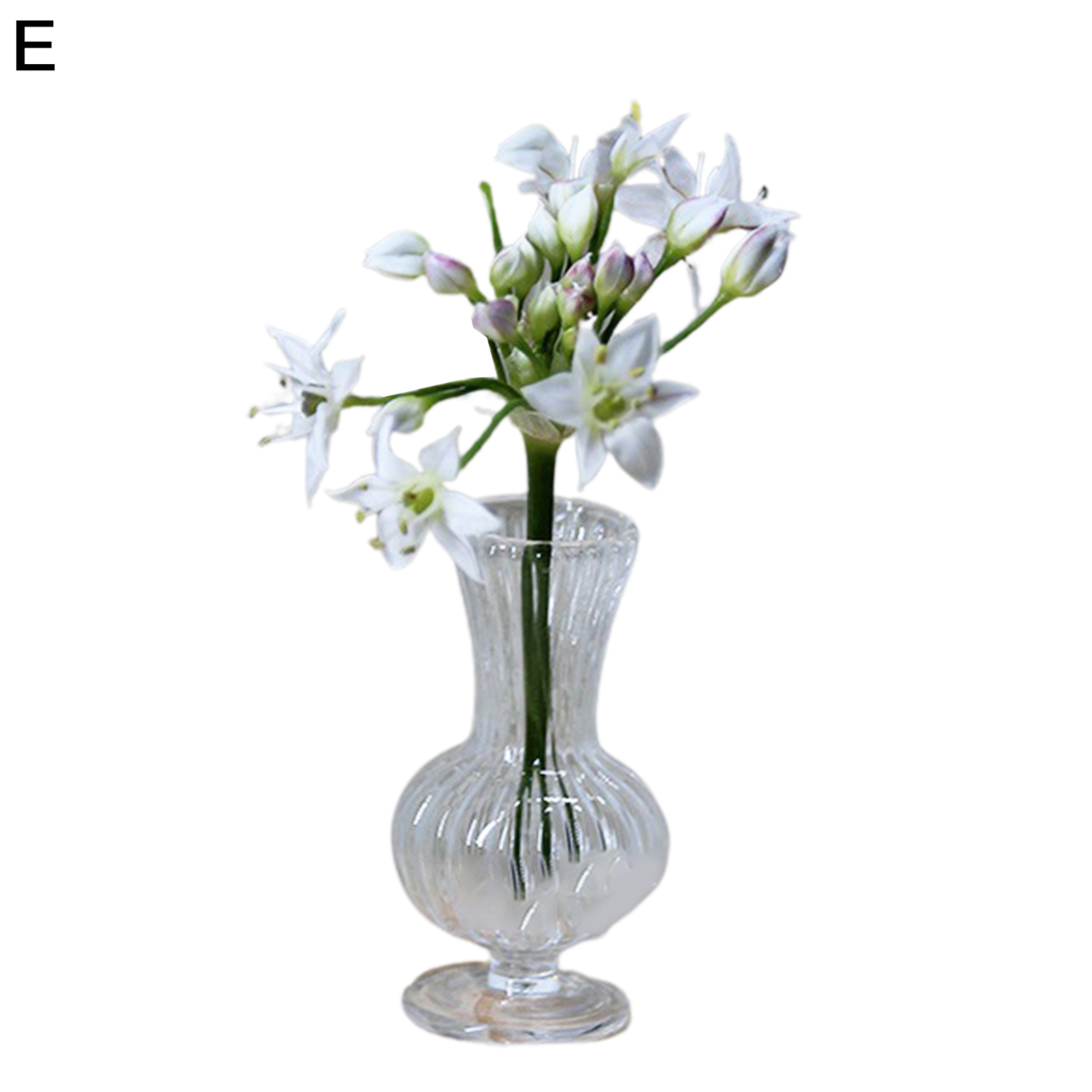 Realyc Dollhouse Vase Simulation Scenery Accessory Glass Vase Model