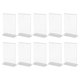 thumbnail image 2 of Acrylic Sign Holder Double Sided Table Menu Display Stand Freestanding Price Holder Vertical Design for Restaurants Offices Exhibitions, 2 of 4