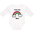 thumbnail image 3 of Inktastic I Love my Mom Boys or Girls Long Sleeve Baby Bodysuit, 3 of 5