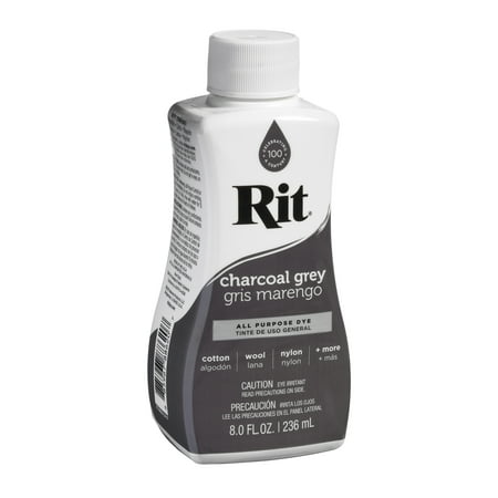 UPC: 0885967886207 | Rit All Purpose Liquid Dye  Charcoal Grey 8 fl oz