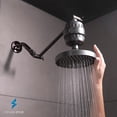 thumbnail image 4 of SparkPod High Pressure Rainfall Shower Head, Easy Install, Energy Saving (6 inch Round, Oil-Rubbed Bronze), 4 of 10