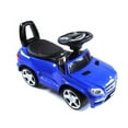 thumbnail image 5 of Ride On Licensed Mercedes-Benz AMG GL63 4-in-1 Baby Push Pedal Ride-On Car with Push Bar, Leather Seat, Foot Rest, Full LED Lighting, MP3 and Rocking Chair Rails, 5 of 8