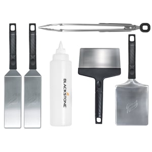 Blackstone Deluxe 6-Piece Stainless Steel Spatula Set