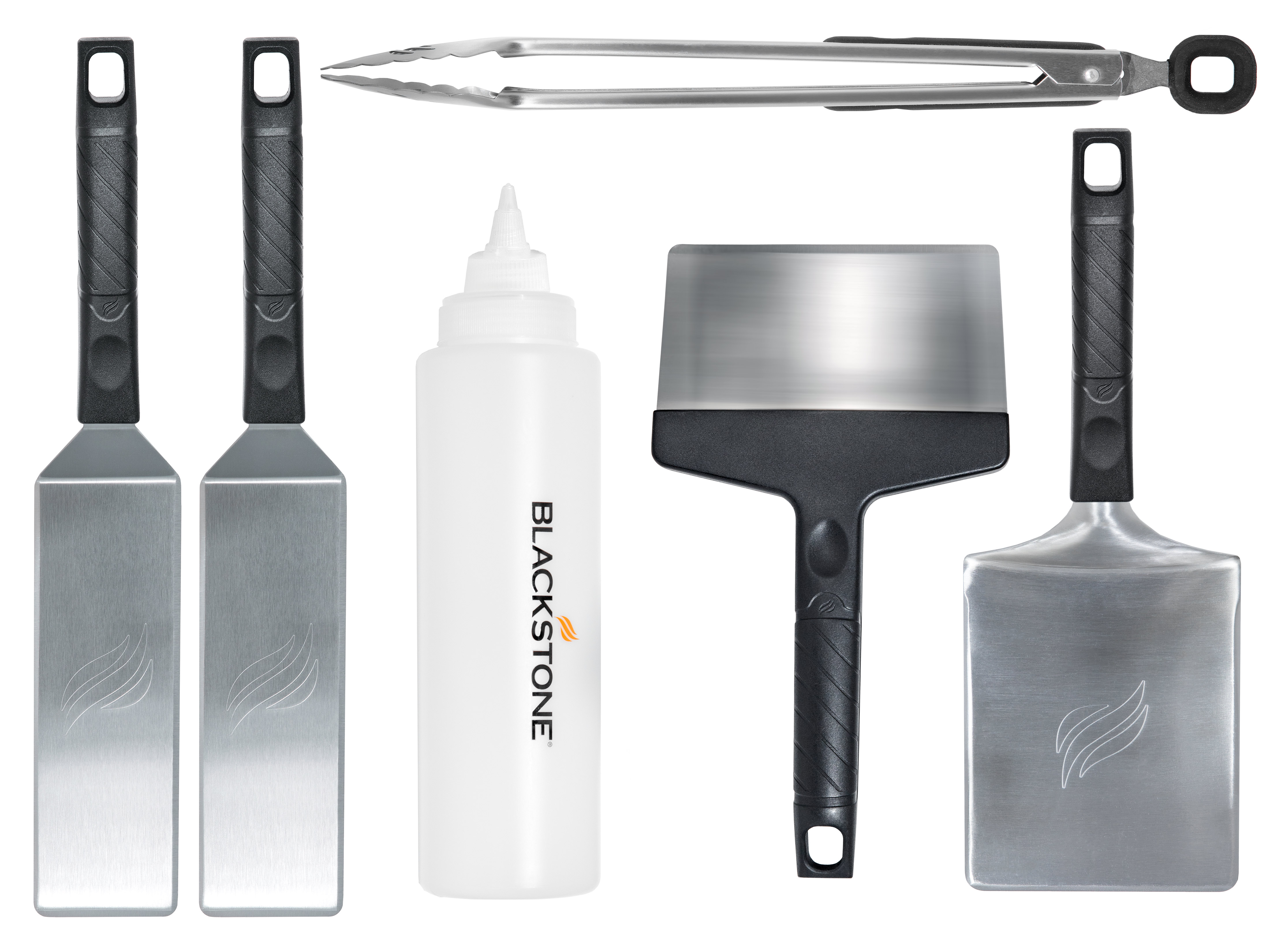 Blackstone Deluxe 6-Piece Stainless Steel Spatula Set