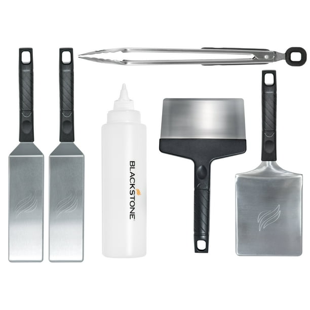 Blackstone Deluxe Stainless Steel 6Piece Spatula Griddle Set Walmart
