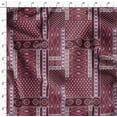 thumbnail image 4 of Soimoi Poly Canvas Red Fabric By the Yard - 56 Inch Wide -Florals Print Fabric - Elegant and Timeless Patterns for Fashion and Home Decor Printed Fabric, 4 of 6