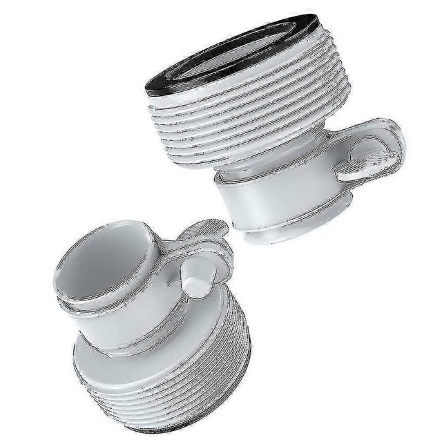 2 Adapters 32-38mm Light Grey