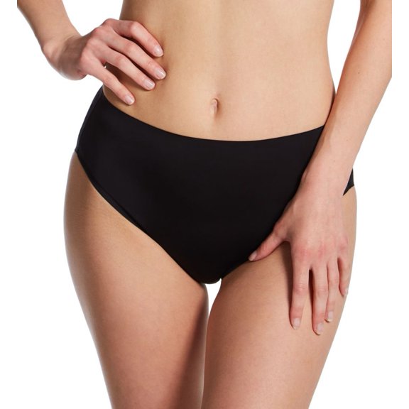 Women's Bali DFEL62 Comfort Revolution Easylite Hi-Cut Panty (Black 8)