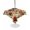 Beige, variant on Outdoor Tablecloth with Umbrella Hole for Patio/Picnic/Party/Camping, Rooster Floral Waterproof Table Cloth Square Cover Washable, Farmhouse Spring Flowers Butterflies (60"x 60")