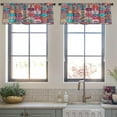 thumbnail image 3 of LALILO Kitchen Curtain Valance Vintage Decorative Islam Arabic Rod Pocket Window Curtain 52"x 18" Set of 2, 3 of 5