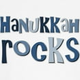 thumbnail image 3 of CafePress - Hanukkah Rocks Kids Baseball Jersey - Kids Cotton Baseball Jersey, 3/4 Sleeve Shirt, 3 of 4