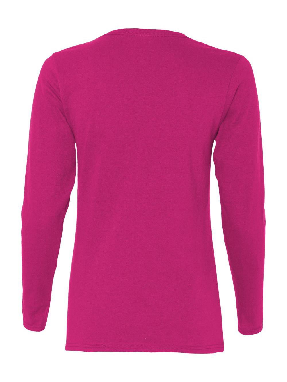 Gildan 5400L Women's Heavy Cotton Fit Long-Sleeve T-Shirt