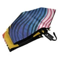 thumbnail image 6 of FORMRS Travel Umbrella Folding Auto Open Close Windproof Rain UV Protection, Stripes Pattern, 6 of 8