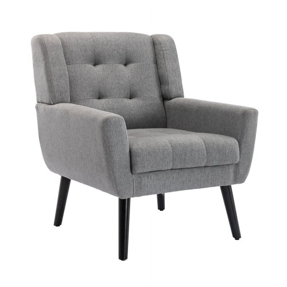 STHOUYN Small Accent Chairs Living Room Chairs, Reading Chairs Bedroom  Comfy Comfortable Chair, Mid Century Modern Club Chair, Tufted Single Sofa