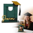 thumbnail image 2 of kjfeif Class of 2026 Wooden Graduation Picture Frame Vertical Desktop Ornament Commemorative Photo Display for Photo Tabletop Display for College High School Graduate, 2 of 9