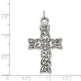 thumbnail image 2 of Sterling Silver Antiqued Celtic Cross Pendant, 2 of 2
