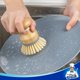 thumbnail image 5 of Cepillo de palma de bambú, cepillo para fregar platos, ollas, sartenes, fregadero de cocina, limpieza, paquete de 2 Namotu SYN231, 5 of 7