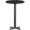 Black, variant on Flash Furniture 24'' Round Natural Laminate Table Top with 22'' x 22'' Bar Height Table Base