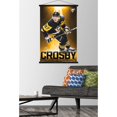 thumbnail image 2 of NHL Pittsburgh Penguins - Sidney Crosby 18 Wall Poster with Wooden Magnetic Frame, 22.375" x 34", 2 of 3
