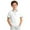 White, variant on Boys Summer T Shirts Kids String Pique Polo Shirts Collared Casual Top Short Sleeve Teens Tees Front Button Closure 4-14 Years