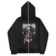 thumbnail image 2 of Sudaderas Y2K de chica oscura europea y americana para hombres y mujeres, sudaderas con capucha góticas para parejas, sudadera de Cremallera larga Harajuku, 2 of 5