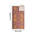 thumbnail image 3 of Oversized Beach Towel with Pocket 35x71 Inch Absorbent Bohemian Printed Travel Towel with Carry Straps for Beach and Summer Vacation, 3 of 7